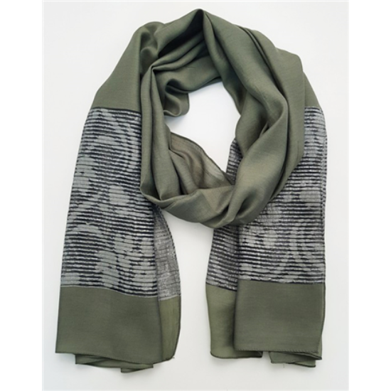 SURA SİMLİ ŞAL % 59 Viskon % 23 Poliyester % 18 Sim 70*180 cm